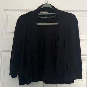 NY collection petite black cardigan. Size petite XL
